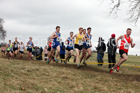 Senior men, 2018 Northern Cross Country Champs., Harewood House, Leeds. Photo: David T. Hewitson/Sports for All Pics